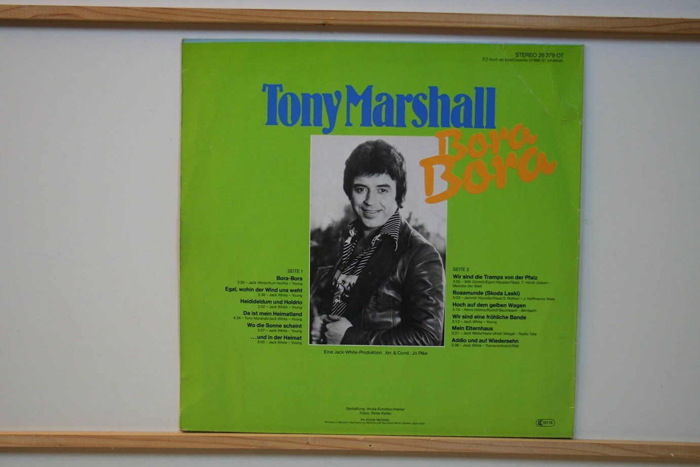 Dischi in vinile: LP Bora Bora - Tony Marshall – Usato da Wettingen venduto da zibi137 1