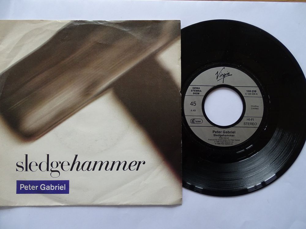 7", Peter Gabriel, Sledgehammer, D Kaufen auf Ricardo