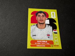 Panini FIFA WM  2026 Sticker Marko Farji Irak IRQ 16