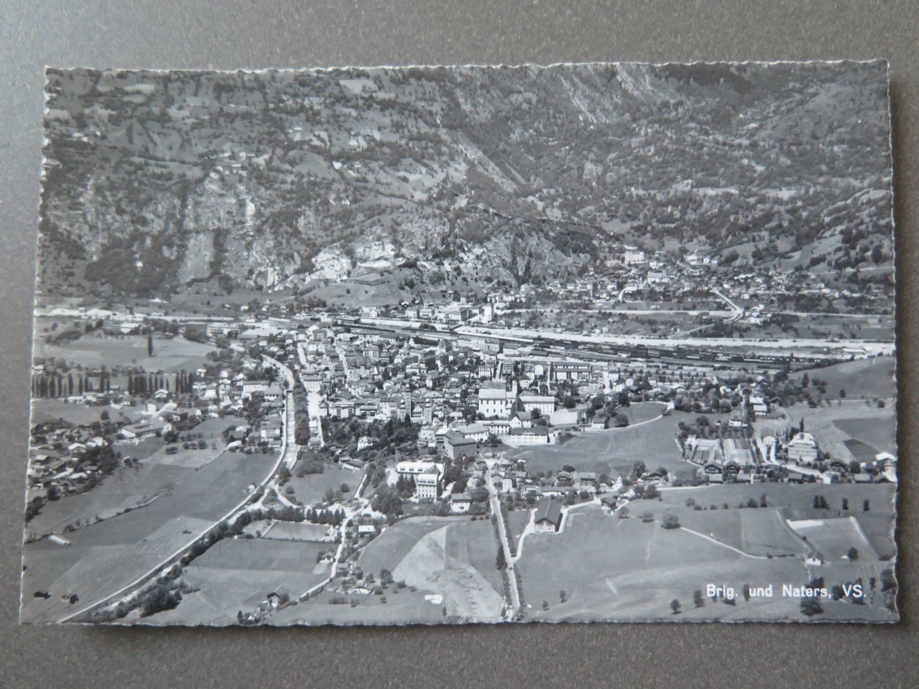 Cartoline postali: BRIG UND NATERS - VS – Usato da Wittenbach venduto da lipasal