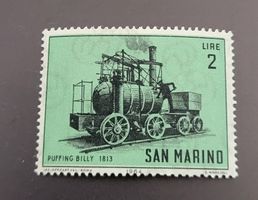 San Marino motiv briefmarke