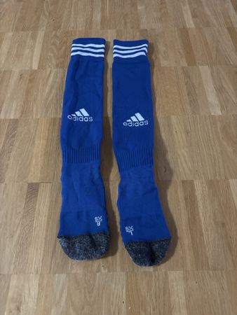 Adidas Fussball Socken blau, Grösse XS, Top!