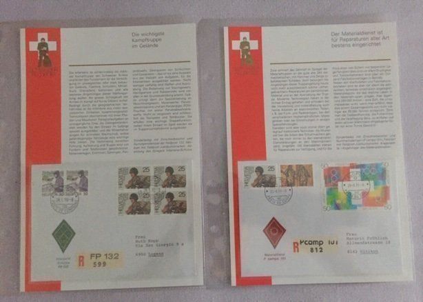 Alle Briefmarken: Album Schweizer Feldpost 28 Blätter – Neu (gemäss Beschreibung) aus Thalwil von holoarte 5