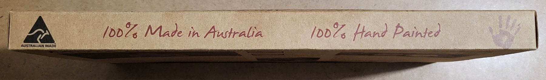 Statuette: Os peint aborigène Murra Wolka – Nuovo e nell'imballaggio originale da Montet (Glâne) venduto da Koada2 2