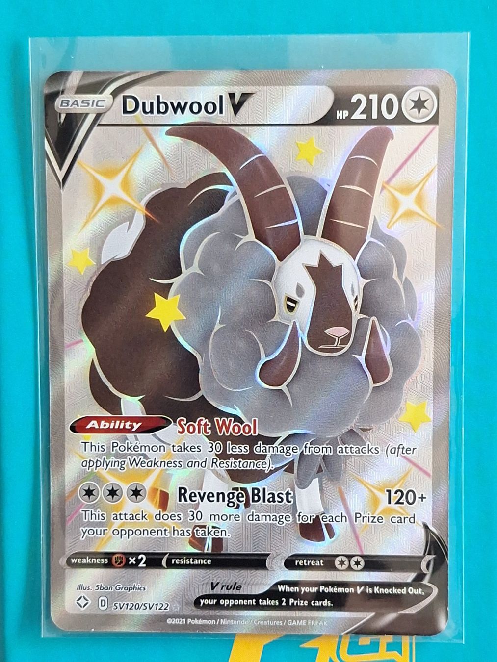Pokémon Carte collezionabili: Shiny Dubwool V - Shining Fates – Usato da Altstätten SG venduto da GGsGameshop