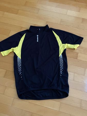 Stocke Herren Veloleibchen schwarz gelb