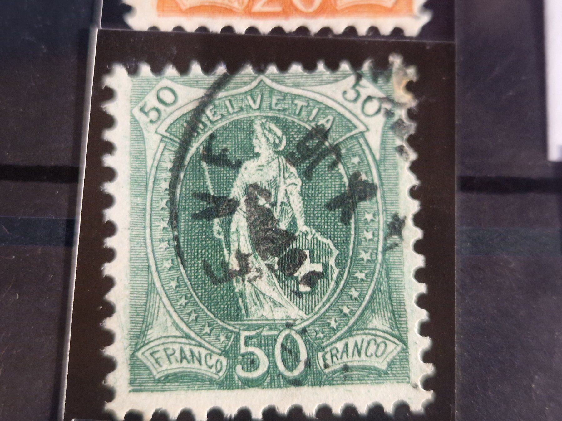 Tutti i francobolli: Stehende, verschiedene Plattenfehler/Retouchen, ab 1.- – Usato da Burgdorf venduto da Glossy01 3