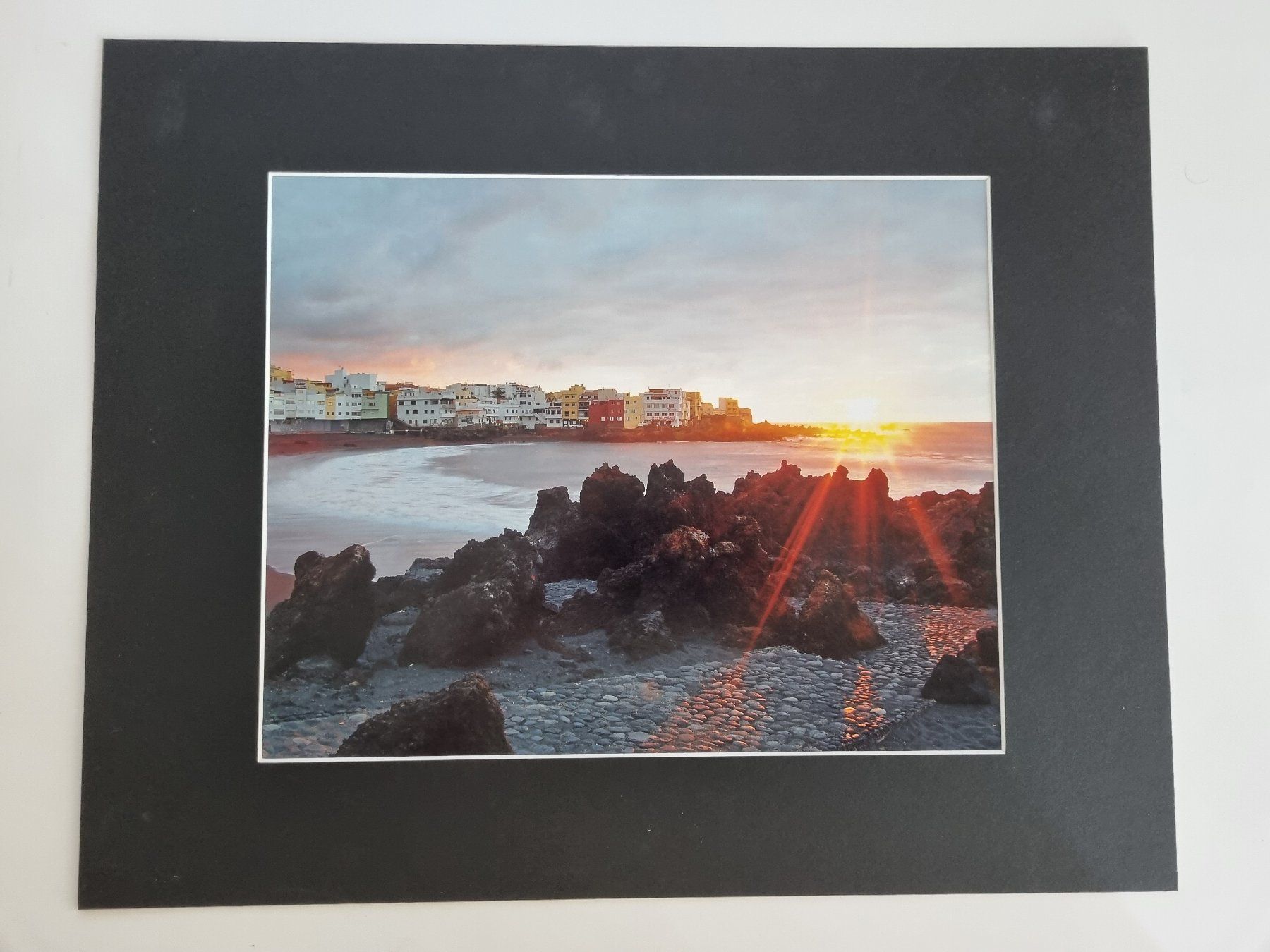 Poster & Bilder: Original Fotografie "Punta Brava", Spanien mit Passepartout – Gebraucht aus Opfikon von Diversamente