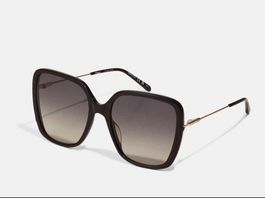 Chloé Sonnenbrille - schwarz/gold