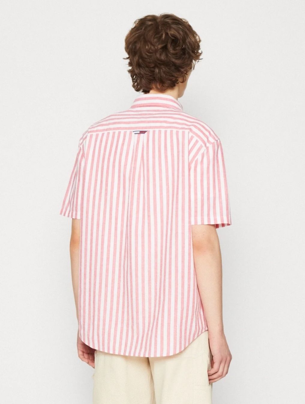Tommy Hilfiger Camicie: Tommy Jeans Hemd - red (Large) – Nuovo e nell'imballaggio originale da Zürich venduto da Matz2001 1