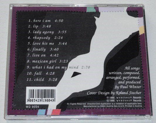 CD: Paul Winter - Pinally – Usato da Unterbäch venduto da dadin 1