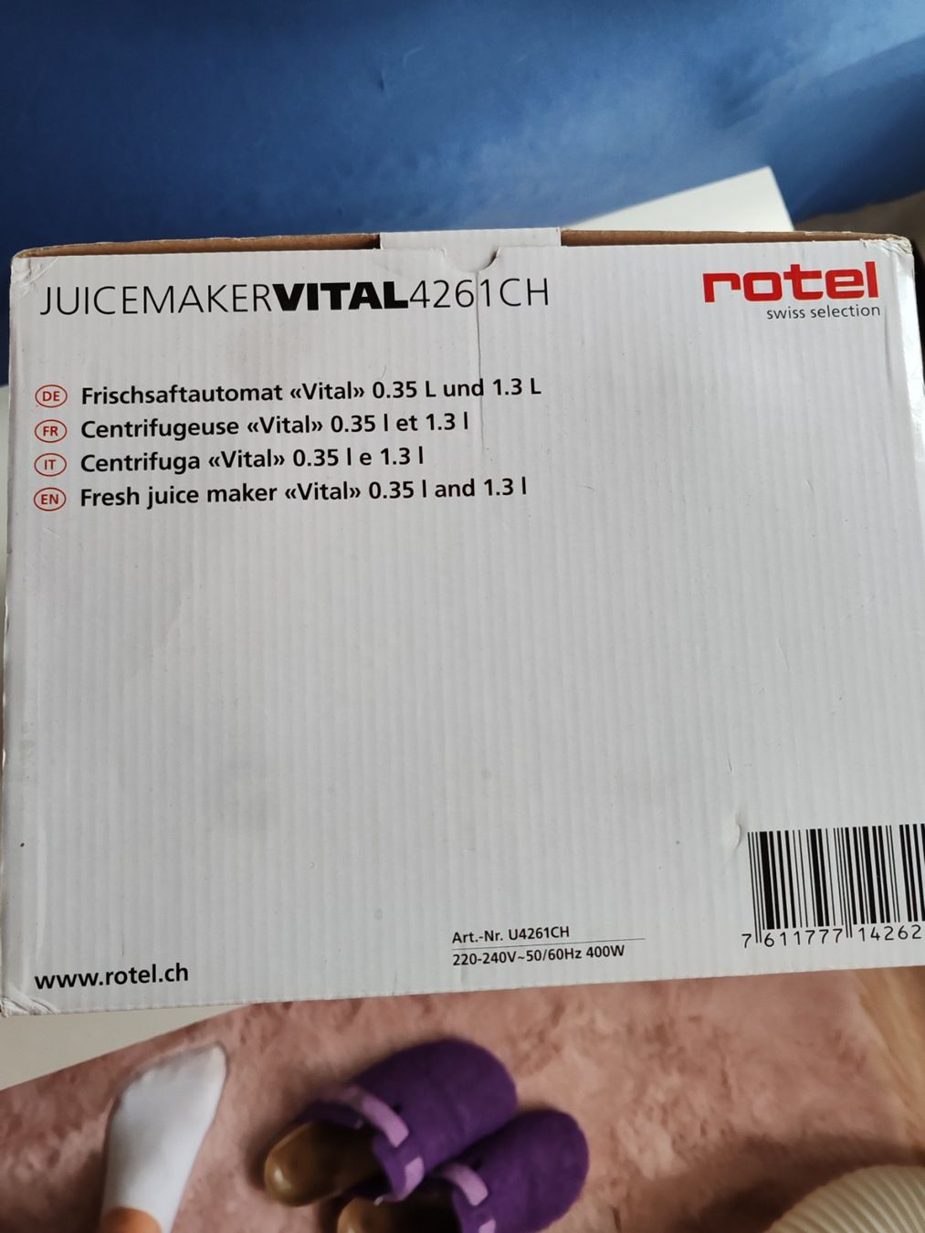 Rotel Elettrodomestici da cucina: Frischsaftautomat rotel Juicemaker Vital 4261 CH – Usato da Untervaz venduto da DoniWii1985 3