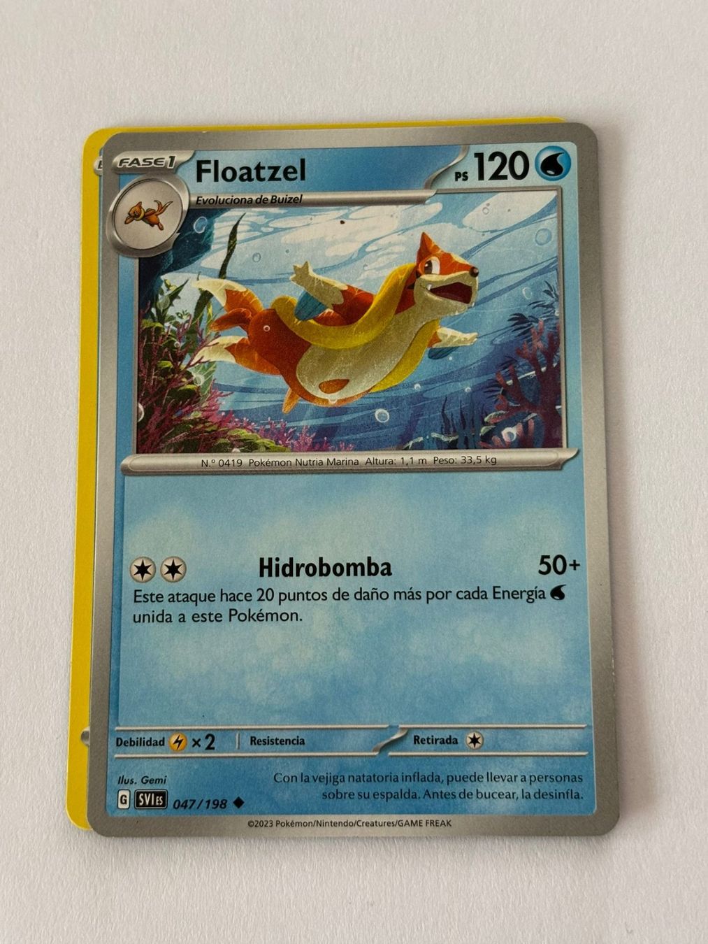 Pokémon Cartes à collectionner: Pokemon-Karte Floatzel 047/198 – D'occasion à Herisau par Seyashop1