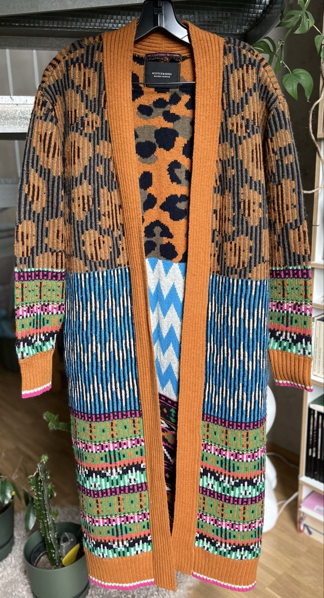 Giacche: Langer Strickmantel von Maison Scotch – Nuovo (secondo la descrizione) da Regensdorf venduto da Barbara9