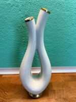 VASE   MIT  2 ÖFFNUNGEN   BLUMENVASE    VINTAGE