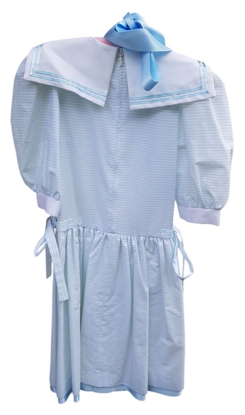 Vestiti & Gonne: Kinderkleid Matrosenkleid hellblau 1980er – Usato da Mörschwil venduto da lindaswunderkiste 3