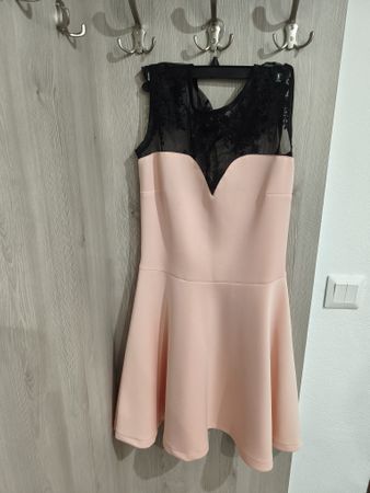 Rosa Cocktailkleid
