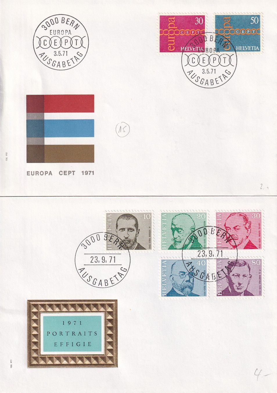 Tutti i francobolli: Lot 8 Briefe FDC 1968 - 1971 – Usato da Rossa venduto da becky05 2