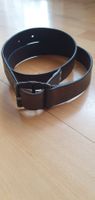 Armee- / Militär Leder Gurt / ceinture militaire; 100 cm