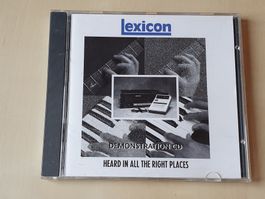 Lexicon Demonstration CD