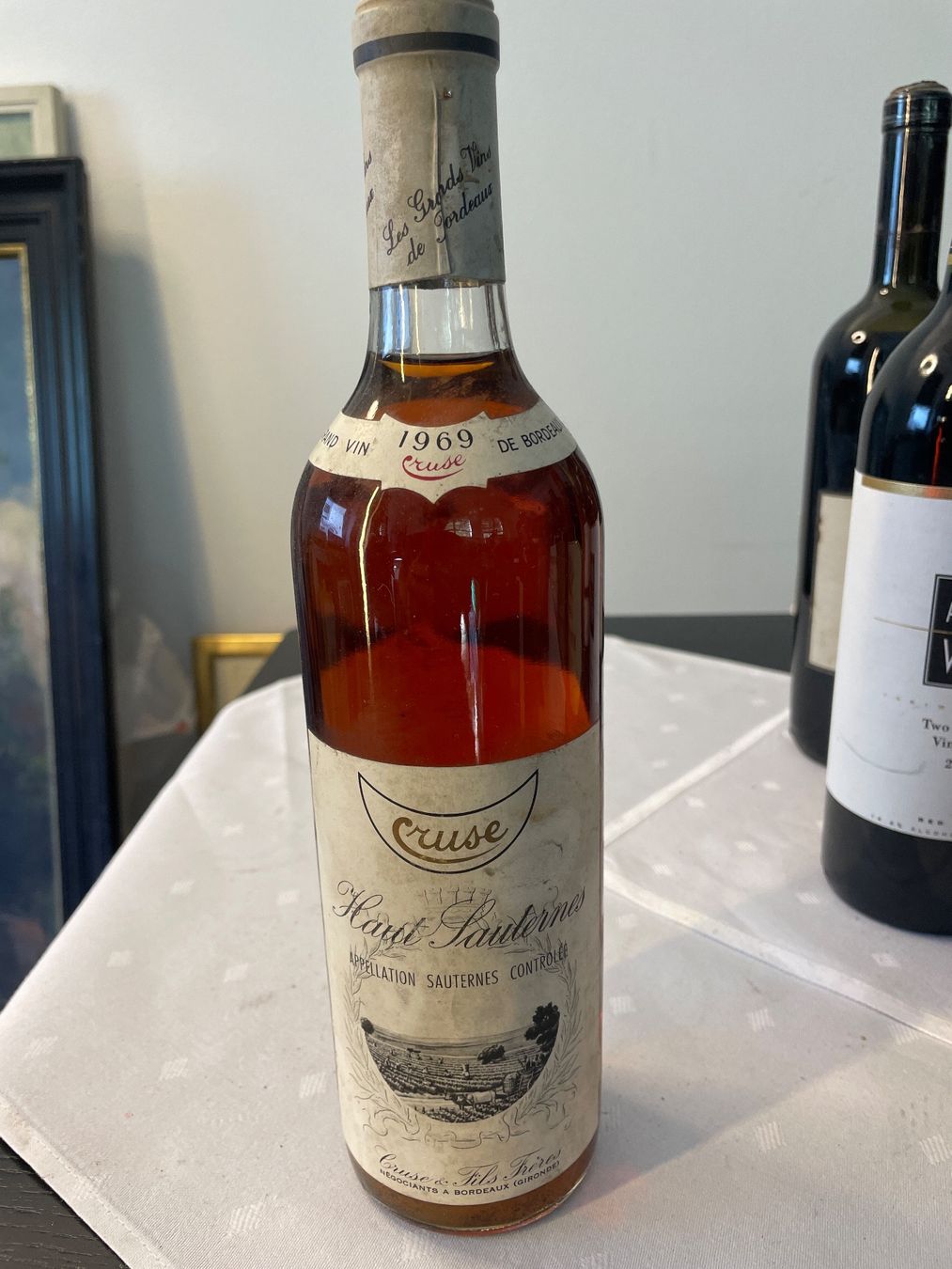 Vino: Hautes Sauternes 1969 – Usato da Hölstein venduto da kolumbus1964