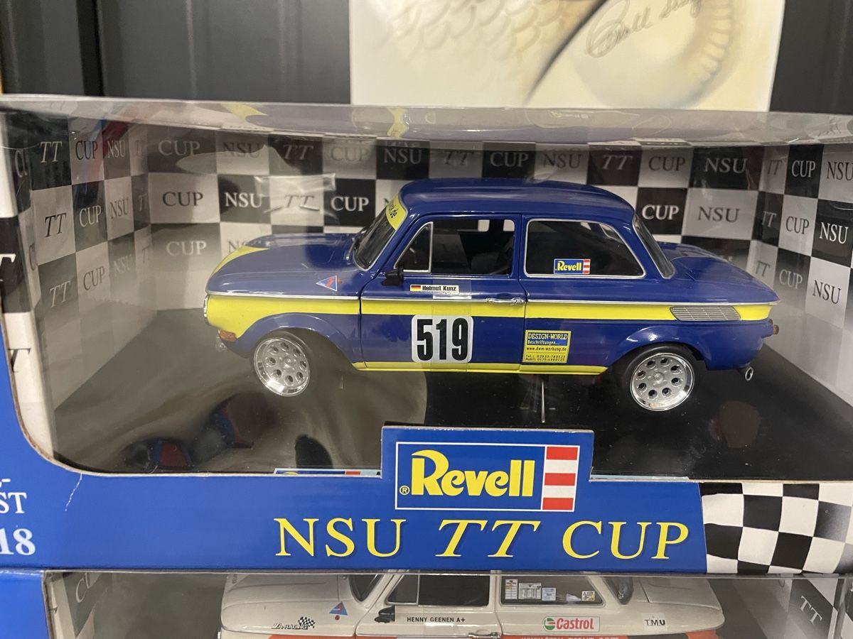 Revell Modellini d'auto: NSU TT 1:18 Revell – Nuovo e nell'imballaggio originale da Hochfelden venduto da 427sc 1