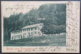 Gruss vom Tannenberg 1901 - belebt