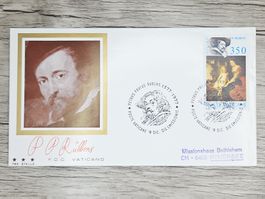 CL05 Enveloppe + Timbre Poste Vaticane 1977
