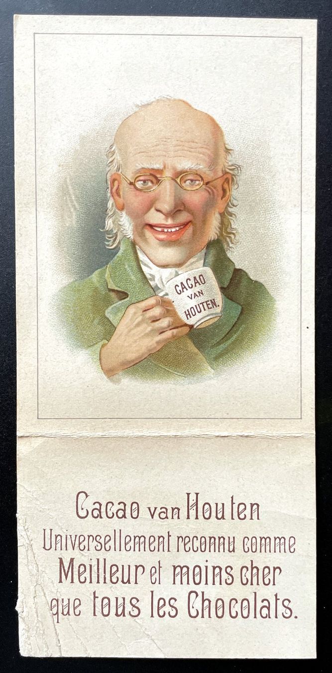 Arts picturaux & lithographies: Chocolat Van Houten - Altes Chromobild – D'occasion à Savagnier par Ne2065 1