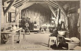 SALEINAZ - Intérieur de la cabane