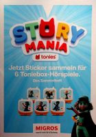 Story Mania Migros 1 volle Karte 15 Sticker