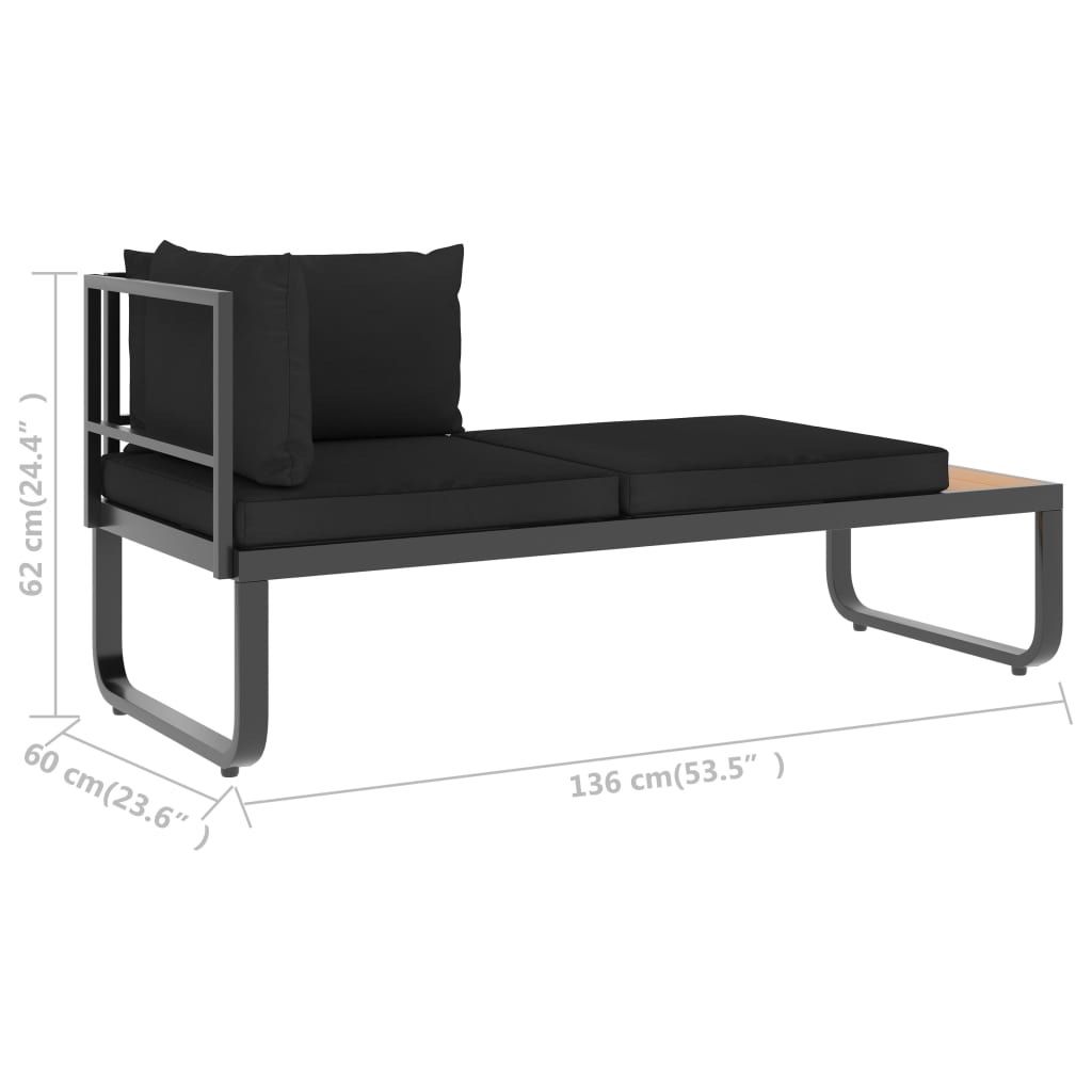 Divani: Gartenlounge / Garten-Ecksofa-Set mit Auflagen Aluminium – Nuovo (secondo la descrizione) da Zürich venduto da Faetze0 6