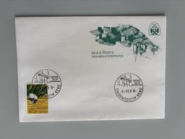 Couvert Ersttagsausgabe 8.8.88-8