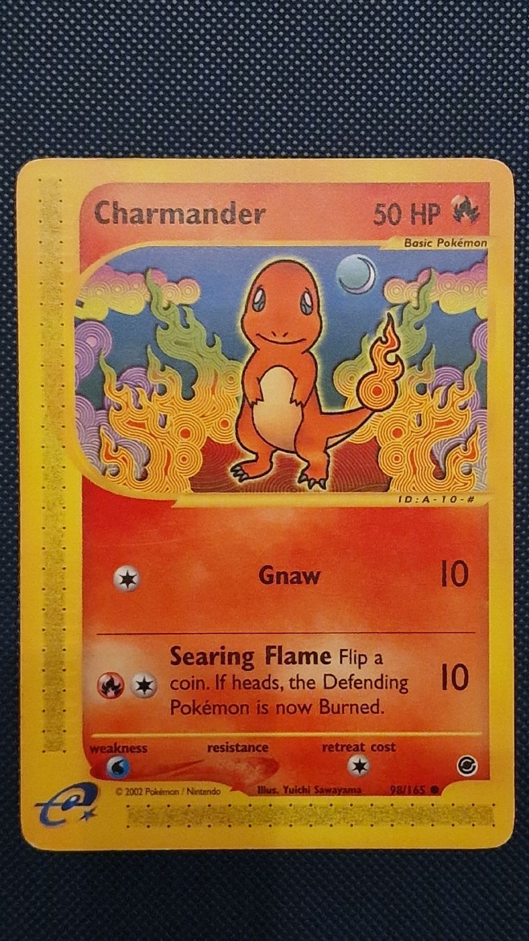 Pokémon Sammelbilder & Trading cards: Charmander #98 – Pokémon Expedition – Gebraucht aus Veytaux von PocketMonster