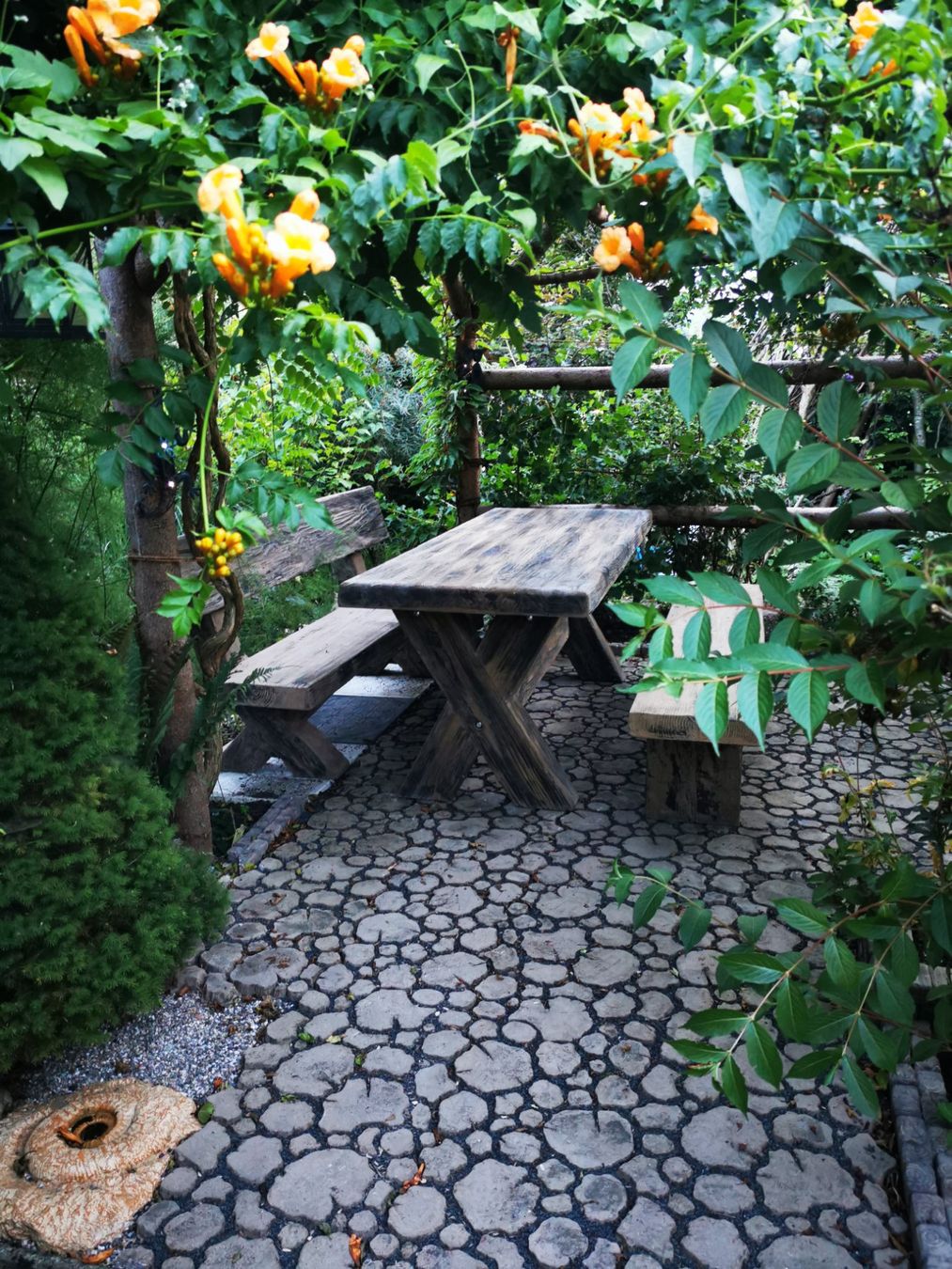 Tavoli: Beton-Tisch 200 mit Holzimitation – Nuovo (secondo la descrizione) da Herbetswil venduto da AHA-Garten 6