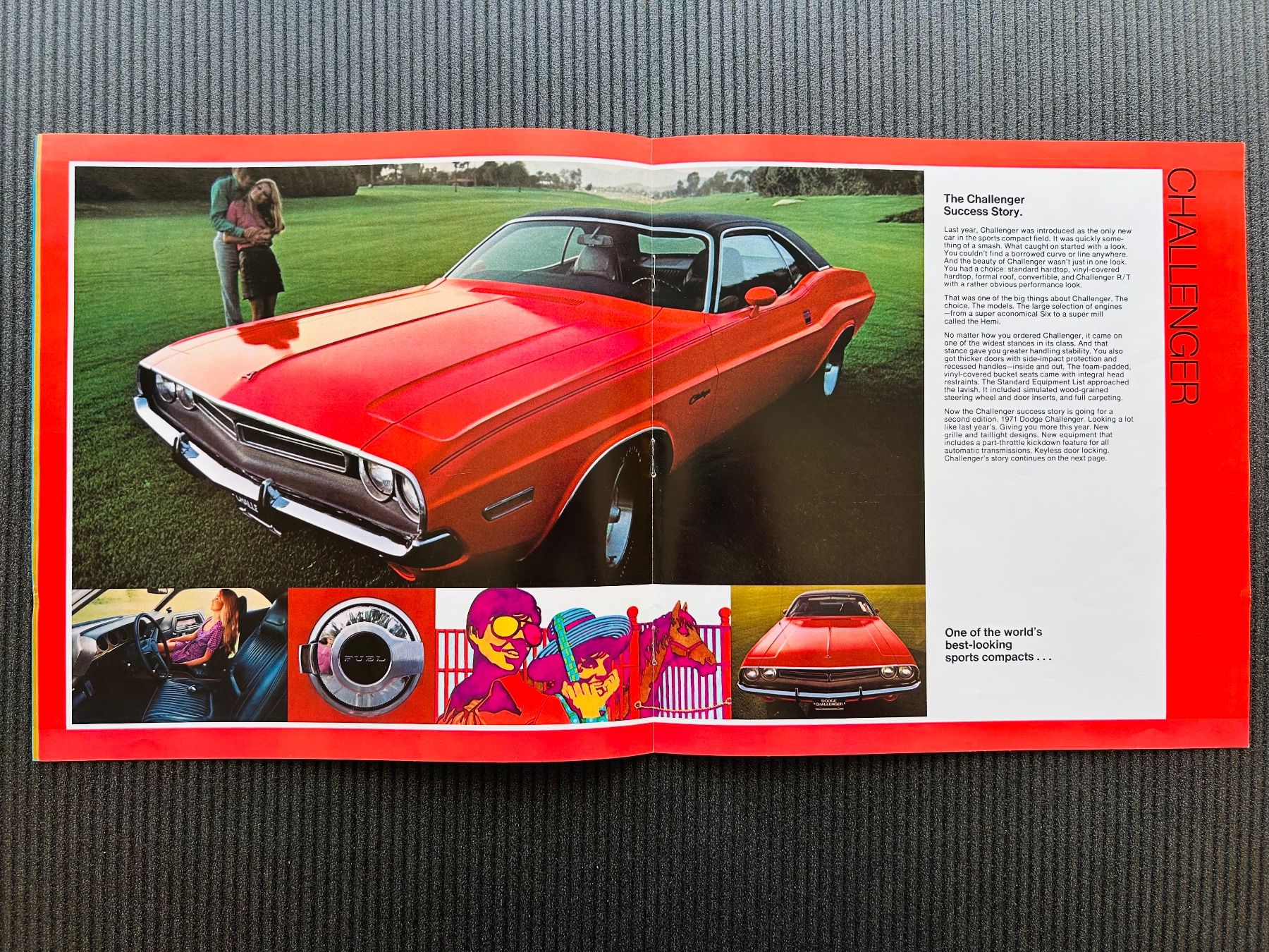 Dodge Documenti: Dodge Original Brochure 1971 Challenger Dart Demon – Usato da Herrliberg venduto da Nomad504 5