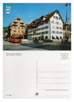 Zug Kolinplatz Kolinbrunnen Kirche ZVB Autobus FBW Hess 71U