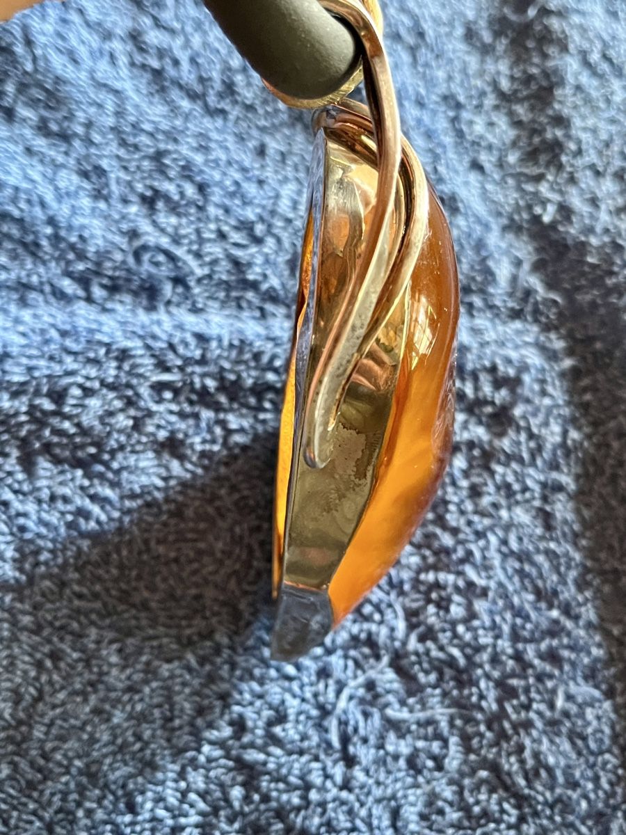 Anhänger: Bernsteinschmuck Anhänger  477 ct mit Kette – Neu und originalverpackt aus Bigenthal von Sammler60 7