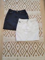2x D&G Jeansröcke Gr. 36 schwarz/weiss V