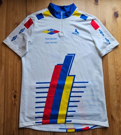 Radtrikot Blacky vintage DOW Grösse XXL Velo Fahrrad Trikot