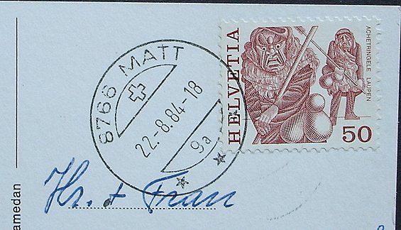 Cartes postales: BRAUNWALD Sesselbahn, Gondelbahn – D'occasion à Jona par philajona 1