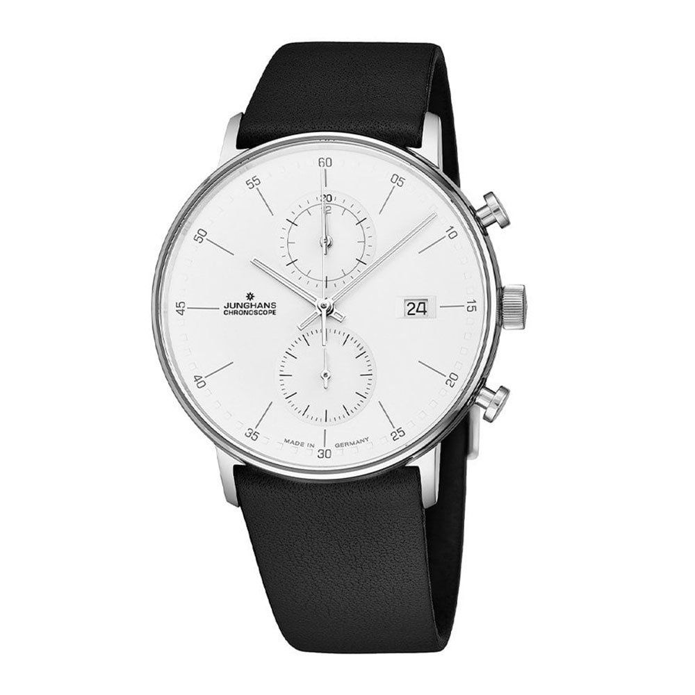 Junghans Orologi: Junghans Men's 41/4770.00 Form C White Dial Quartz – Nuovo e nell'imballaggio originale da Schindellegi venduto da harveystore