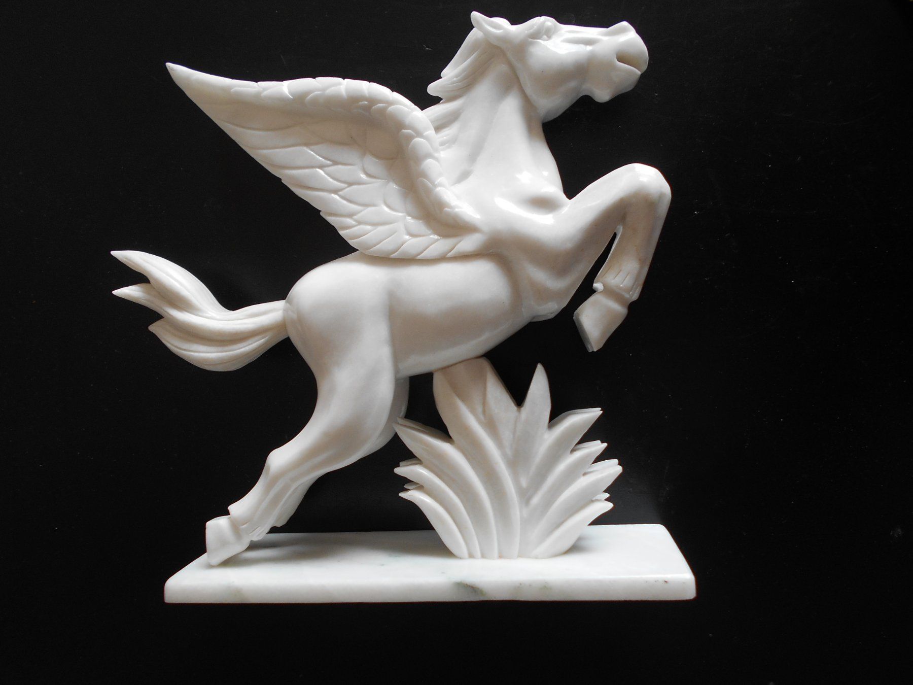 Figuren: Pegasus aus weissem Marmor Italien – Neu (gemäss Beschreibung) aus Zürich von swisscristal01 1