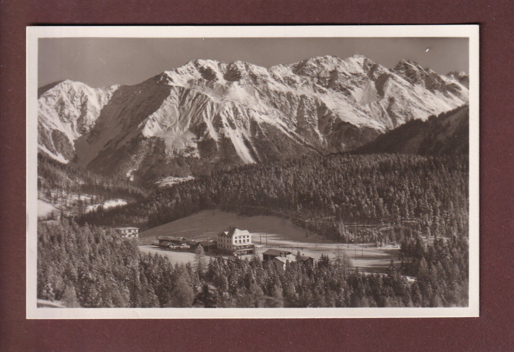 Cartoline postali: DAVOS-WOLFGANG gegen Rhätikon – Usato da Pully venduto da nicecards