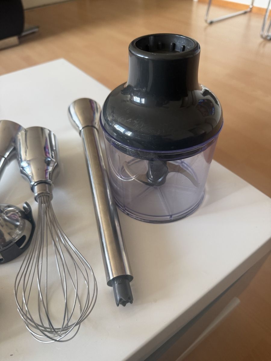 Appareils de cuisine: Schwarzes KitchenAid Stabmixer-Set  – D'occasion à Baden par noli.r 1