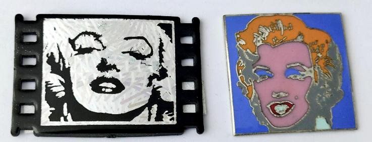 Placchette & Badge: 2 Pin Marilyn Monroe – Usato da Pfäffikon ZH venduto da Colacity