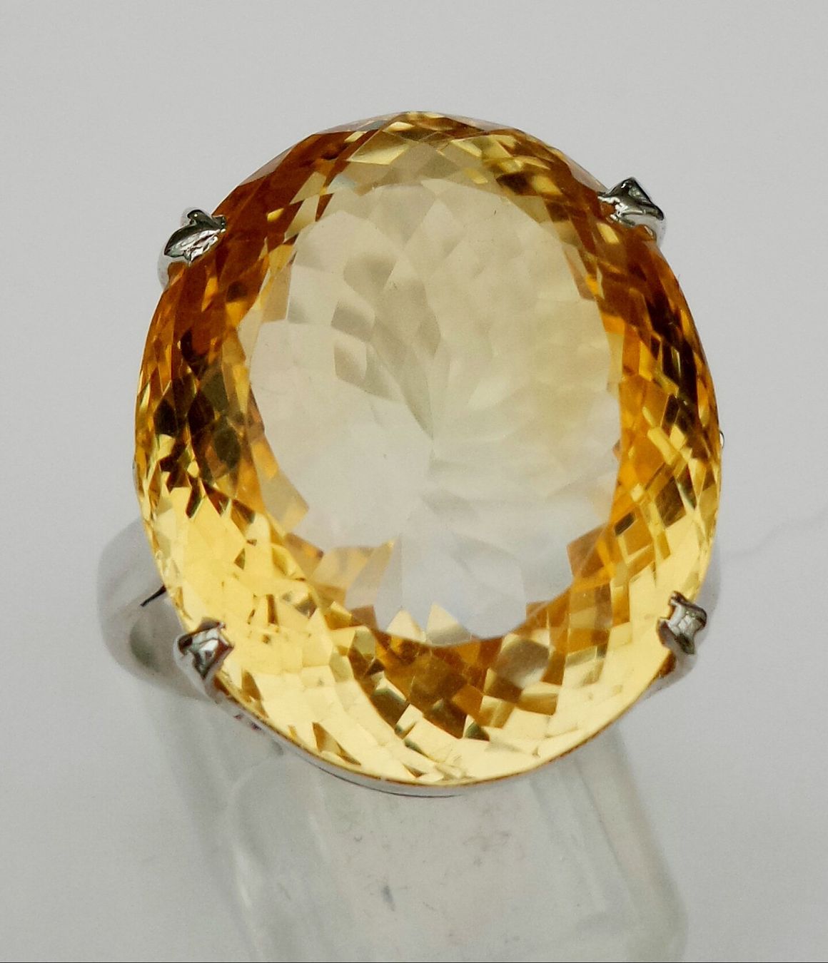 Ringe: Citrin Solitaire Ring – Neu (gemäss Beschreibung) aus Zürich von Benedikt21 9
