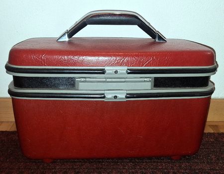 1960 Vintage Samsonite Kosmetikkoffer,Beautycase- ❤️