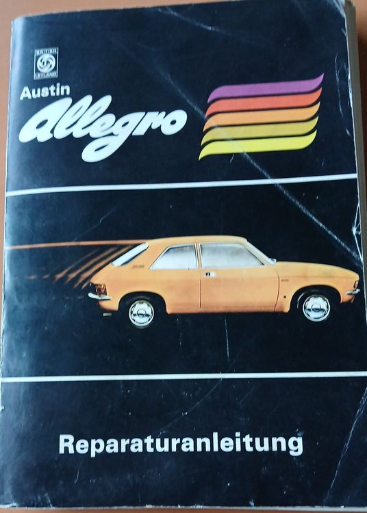 Libri: Austin Allegro Reparaturanleitung – Usato da Langenthal venduto da Egro50