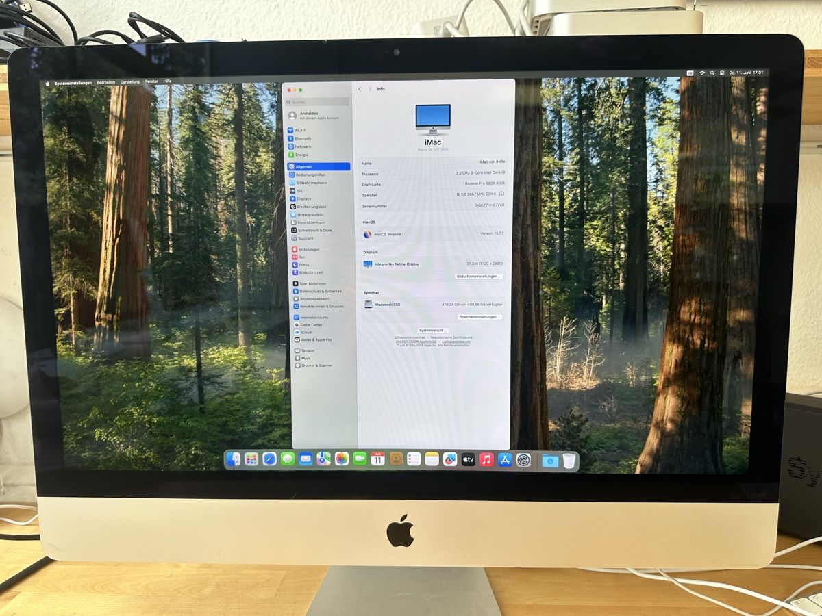 Apple PCs: iMac 27“ 5K 2019 – Gebraucht aus Luzern von FrankGroebel